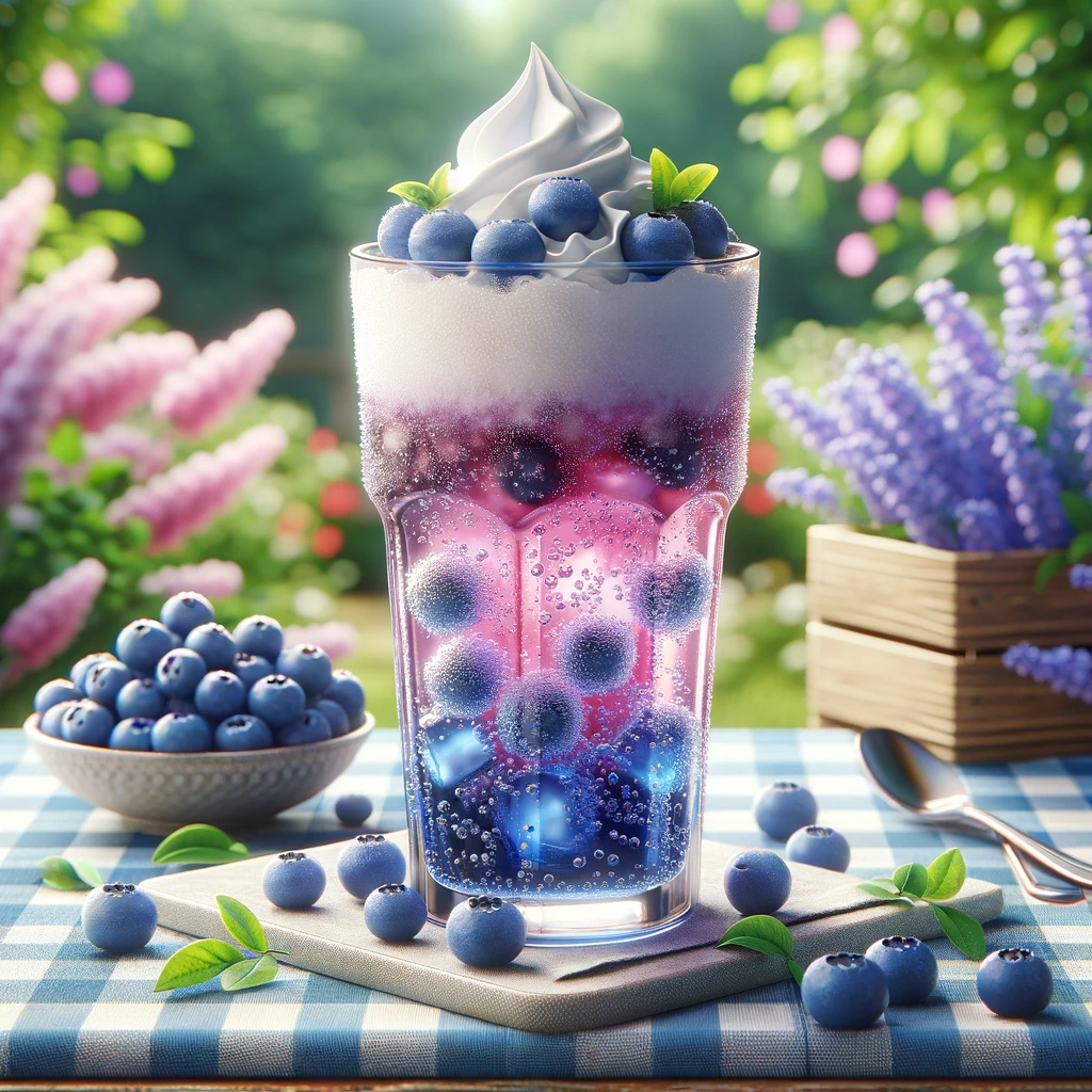 Classic Blueberry Cream Soda